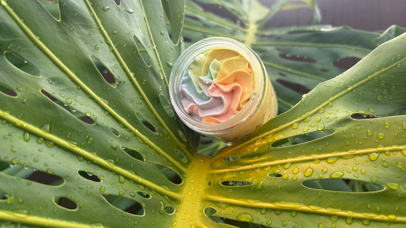Rainbow Tallow Product Jar
